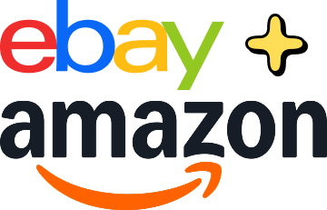 eBay and Amazon Logos